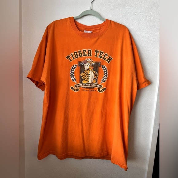 Disney Tops - Vintage Disney’s Tigger Orange T-Shirt